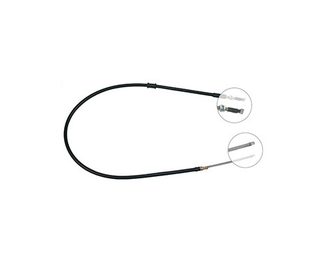 Cable, parking brake K14168 ABS, Image 2