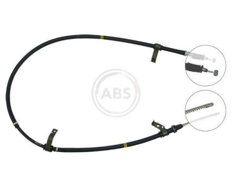 Cable, parking brake K14318 ABS, Image 3