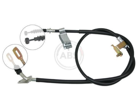 Cable, parking brake K14457 ABS, Image 3