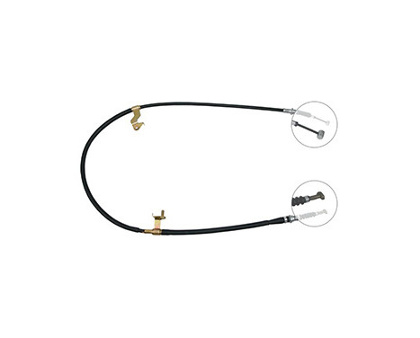 Cable, parking brake K14497 ABS, Image 2