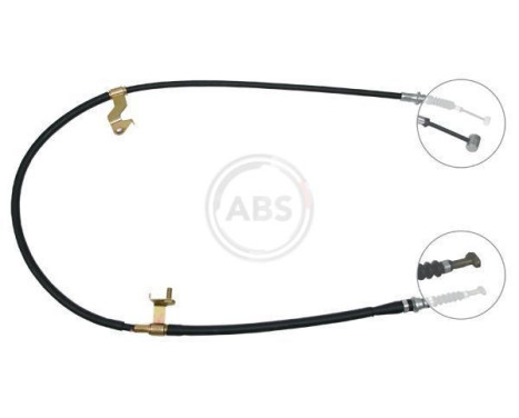 Cable, parking brake K14497 ABS, Image 3