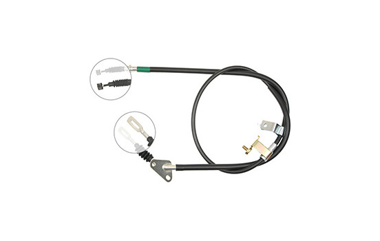 Cable, parking brake K14498 ABS, Image 2