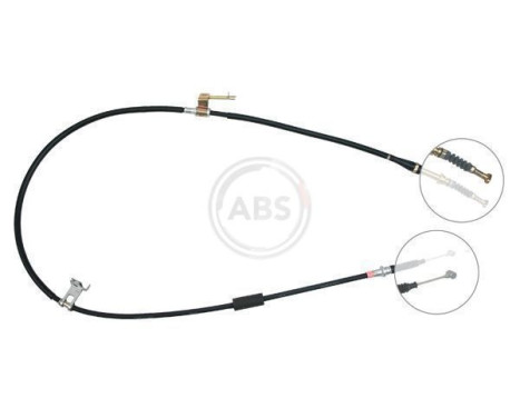Cable, parking brake K14647 ABS, Image 3