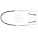 Cable, parking brake K14657 ABS, Thumbnail 2