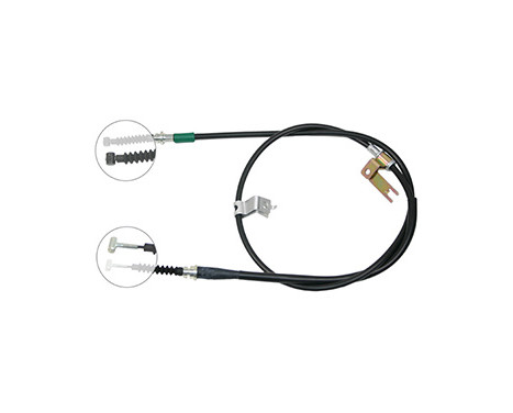 Cable, parking brake K14658 ABS, Image 2