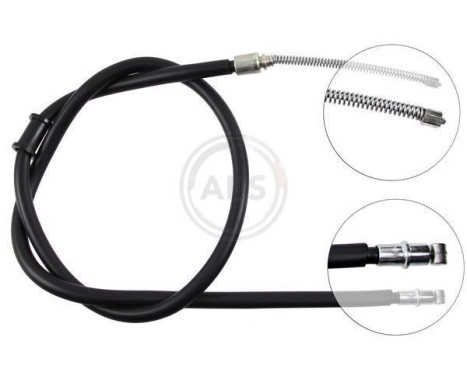 Cable, parking brake K14757 ABS, Image 3