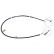 Cable, parking brake K14817 ABS, Thumbnail 2