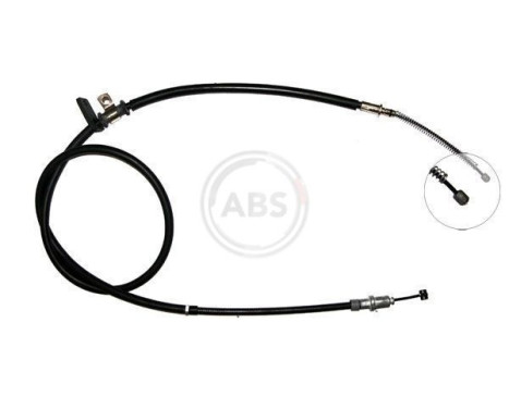 Cable, parking brake K14857 ABS, Image 3