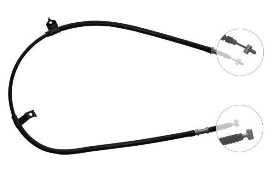 Cable, parking brake K14877 ABS