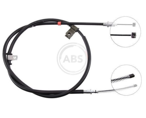 Cable, parking brake K14878 ABS, Image 3