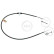 Cable, parking brake K14888 ABS, Thumbnail 3