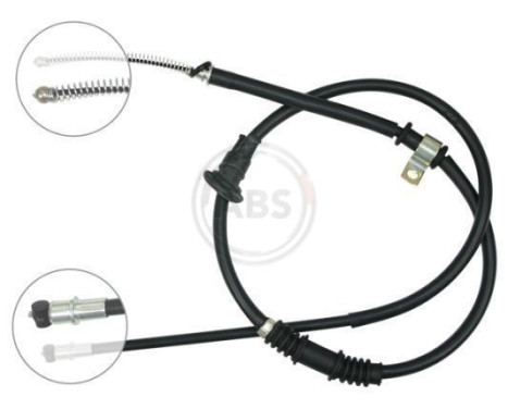 Cable, parking brake K14898 ABS, Image 3