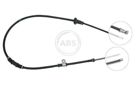 Cable, parking brake K14938 ABS, Image 2