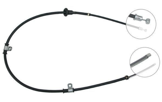 Cable, parking brake K14968 ABS