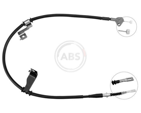 Cable, parking brake K15003 ABS, Image 2