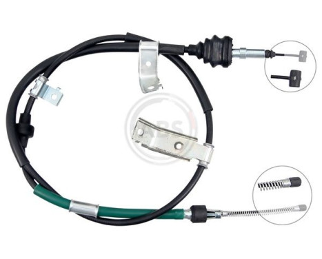 Cable, parking brake K15005 ABS, Image 2