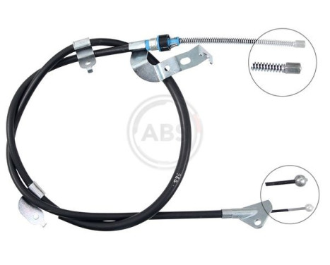 Cable, parking brake K15009 ABS, Image 2