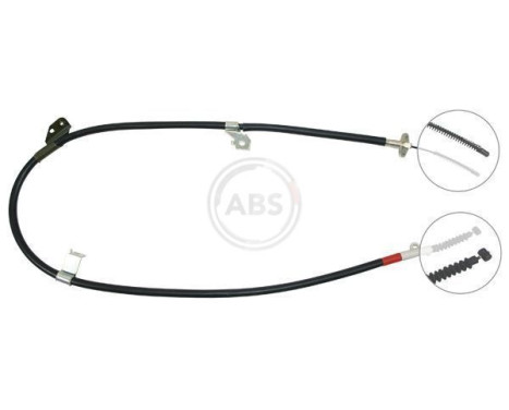 Cable, parking brake K15067 ABS, Image 3