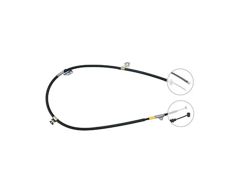 Cable, parking brake K15088 ABS, Image 2