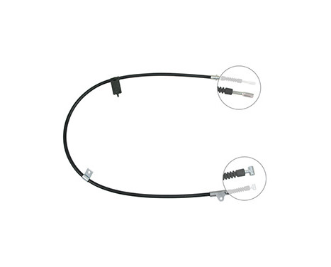 Cable, parking brake K15177 ABS, Image 2