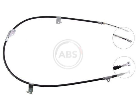 Cable, parking brake K15217 ABS, Image 3