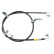 Cable, parking brake K15338 ABS