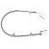 Cable, parking brake K15347 ABS, Thumbnail 2