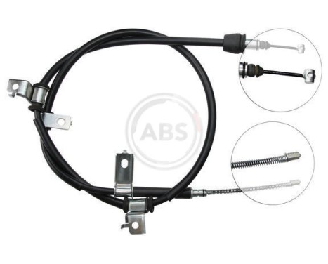 Cable, parking brake K15357 ABS, Image 3