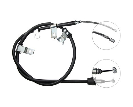 Cable, parking brake K15358 ABS, Image 2