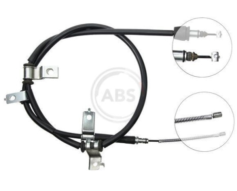 Cable, parking brake K15368 ABS, Image 3