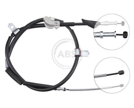 Cable, parking brake K15378 ABS, Image 3