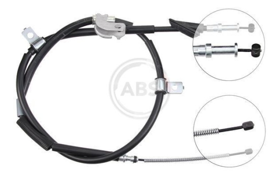 Cable, parking brake K15378 ABS, Image 3