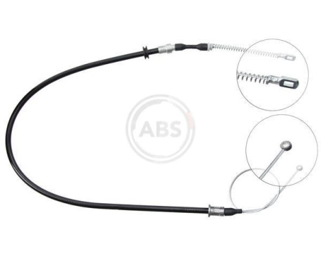 Cable, parking brake K15457 ABS, Image 3