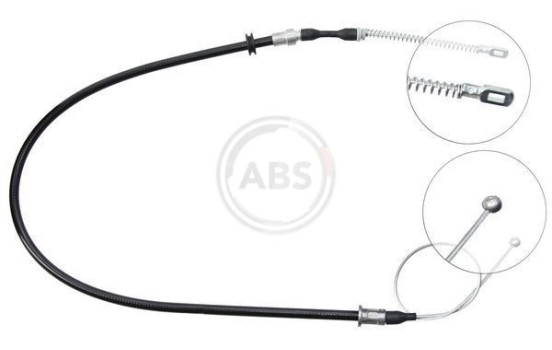 Cable, parking brake K15457 ABS, Image 3