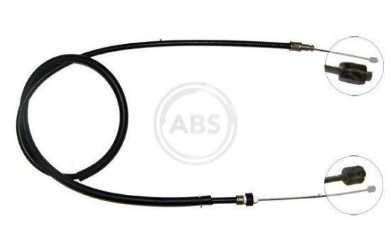 Cable, parking brake K15497 ABS, Image 2