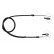 Cable, parking brake K15498 ABS, Thumbnail 2