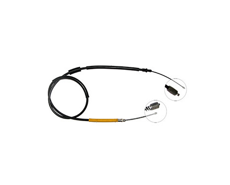 Cable, parking brake K15507 ABS, Image 2