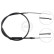 Cable, parking brake K15527 ABS, Thumbnail 2