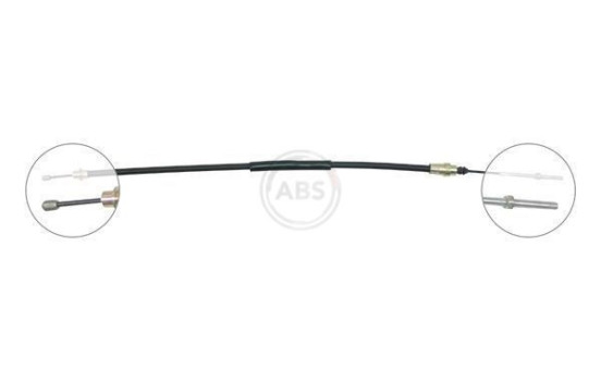 Cable, parking brake K15587 ABS, Image 3