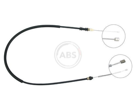 Cable, parking brake K15617 ABS, Image 3