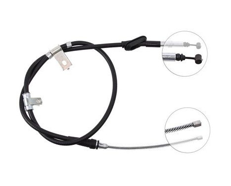 Cable, parking brake K15688 ABS, Image 2