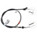 Cable, parking brake K15897 ABS