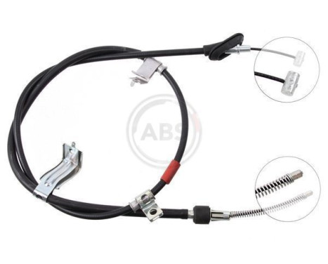 Cable, parking brake K15897 ABS, Image 3