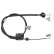 Cable, parking brake K15917 ABS