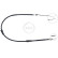 Cable, parking brake K16006 ABS
