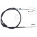 Cable, parking brake K16026 ABS