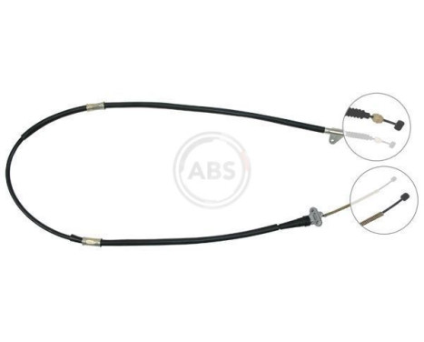 Cable, parking brake K16047 ABS, Image 3