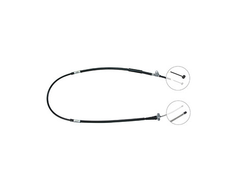 Cable, parking brake K16048 ABS, Image 2