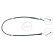 Cable, parking brake K16048 ABS, Thumbnail 3