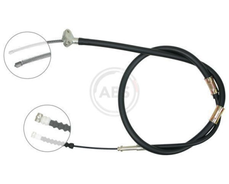 Cable, parking brake K16078 ABS, Image 3